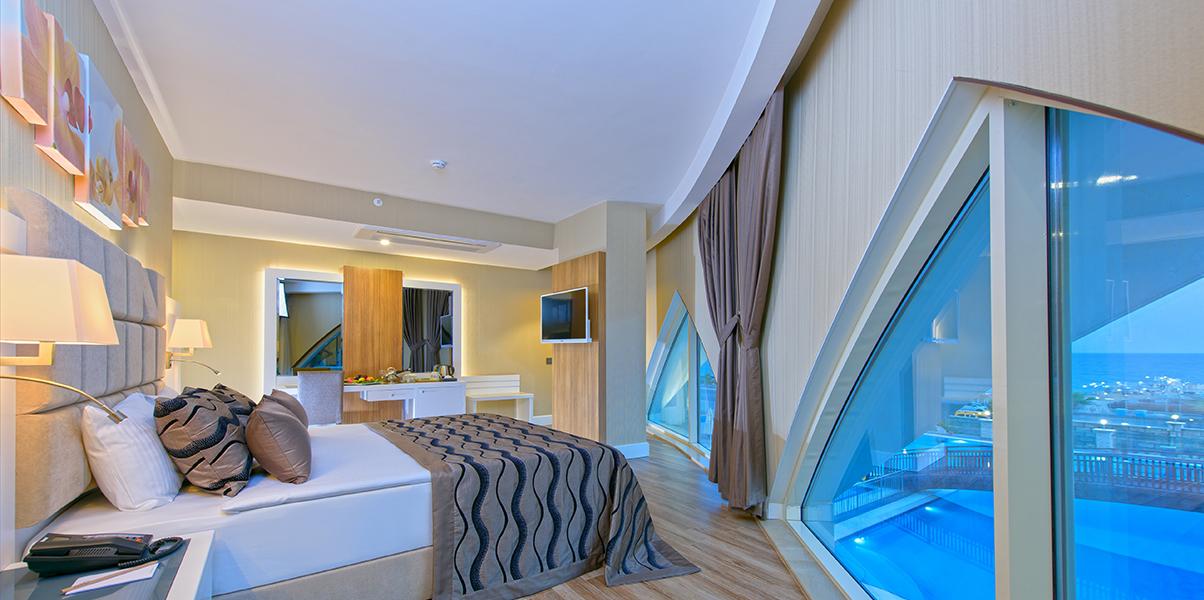 Asia Beach Resort & Spa Hotel Аланя Екстериор снимка