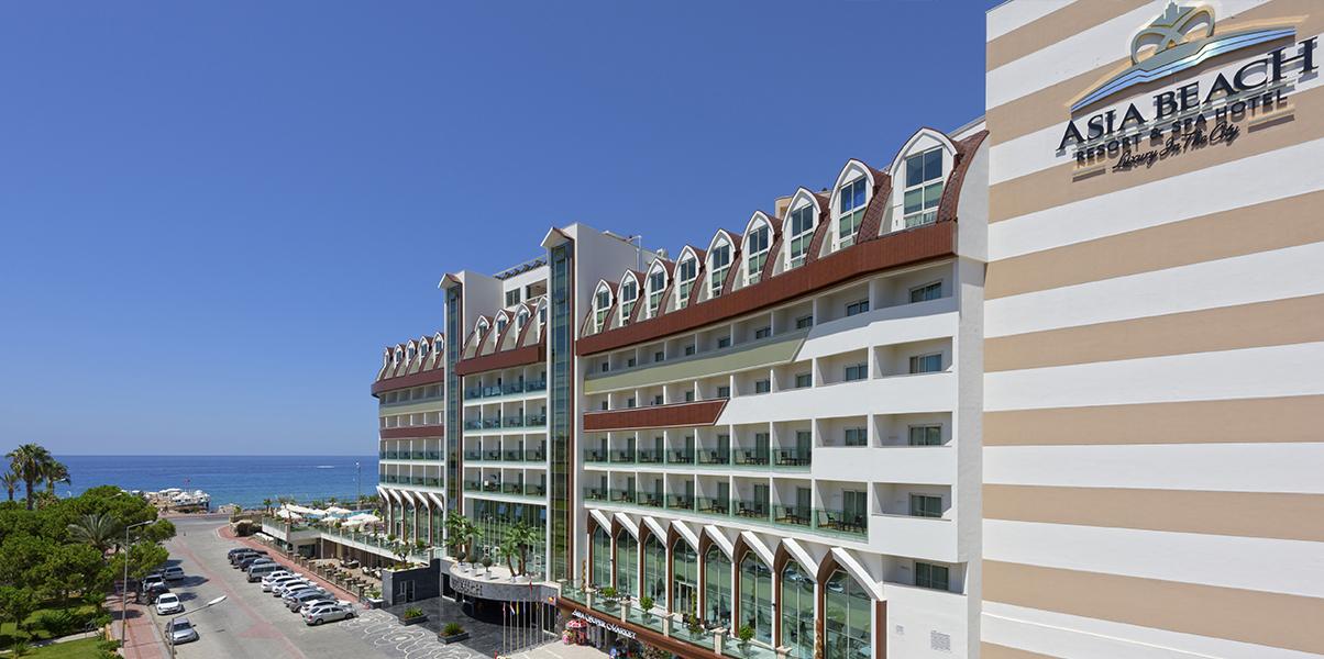 Asia Beach Resort & Spa Hotel Аланя Екстериор снимка