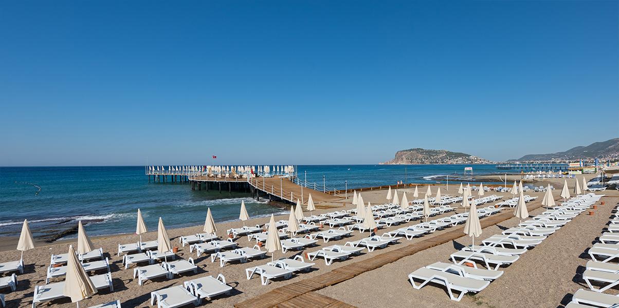 Asia Beach Resort & Spa Hotel Аланя Екстериор снимка
