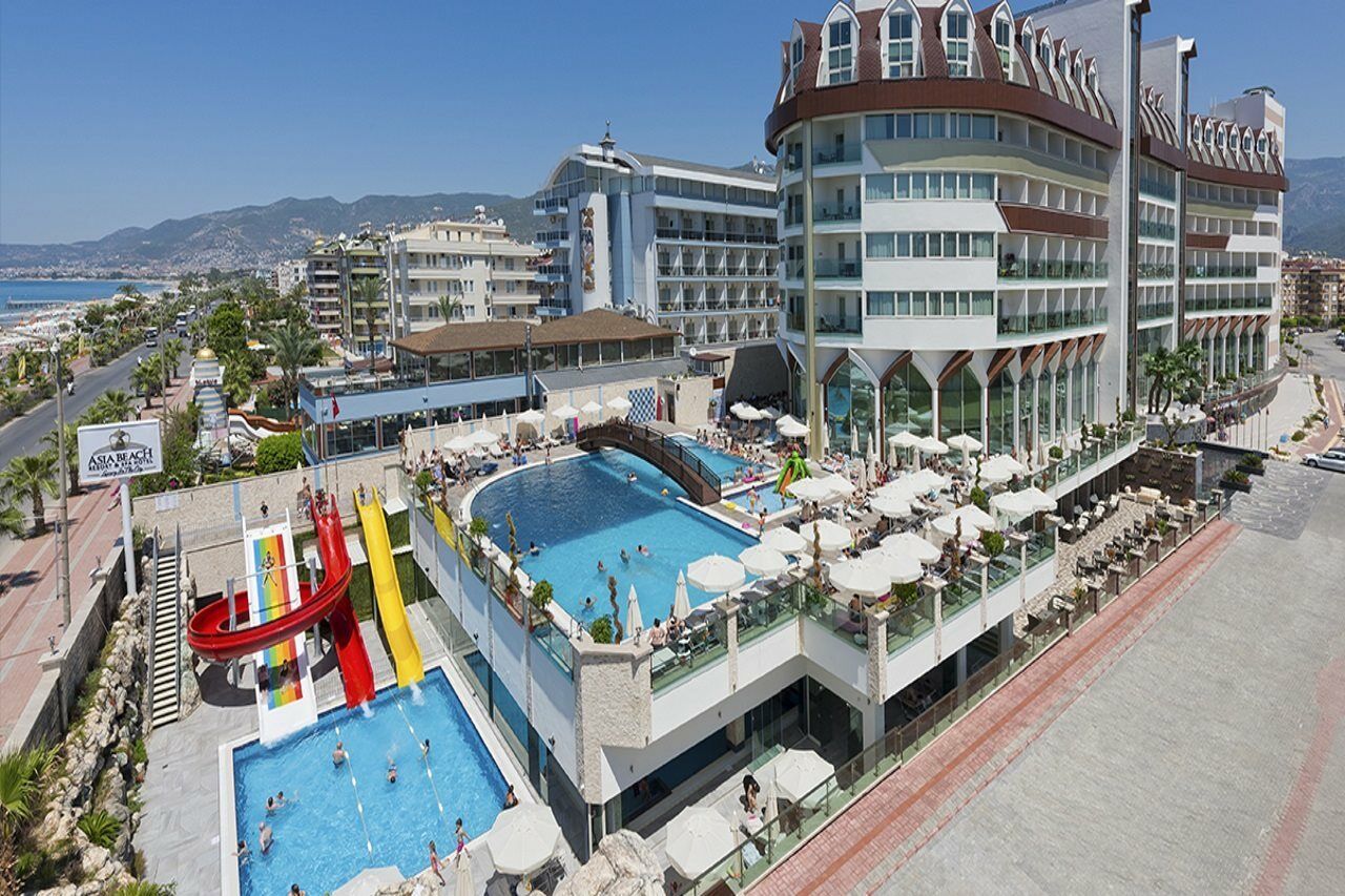 Asia Beach Resort & Spa Hotel Аланя Екстериор снимка